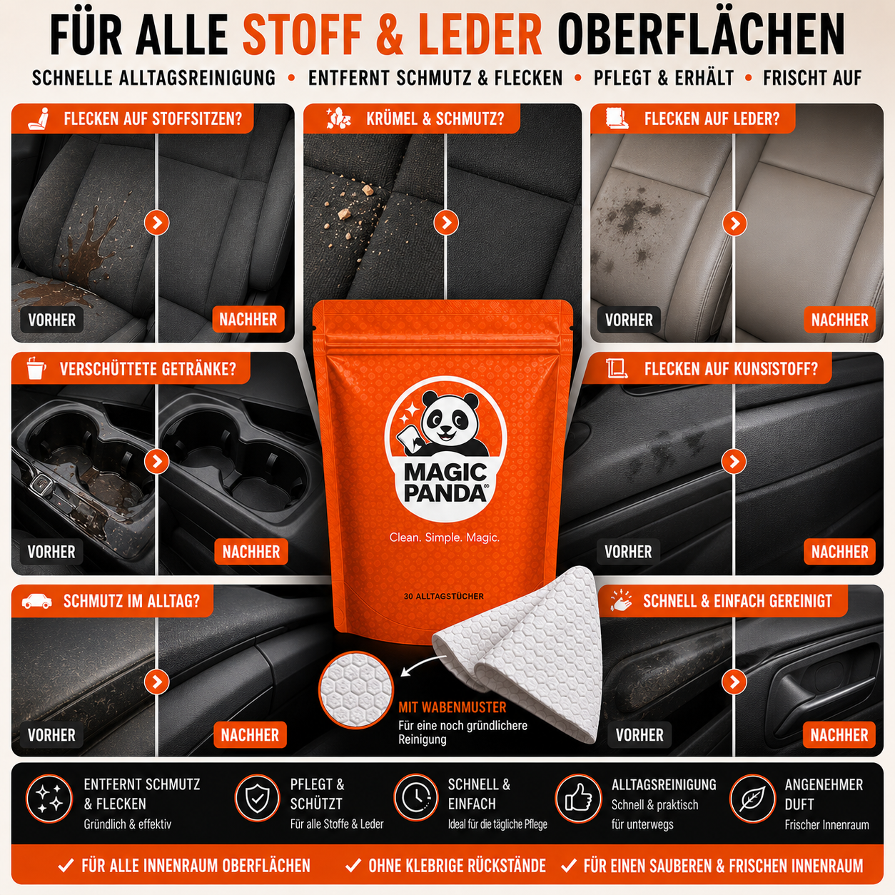 INTERIOR FEUCHTTÜCHER — Bild 2
